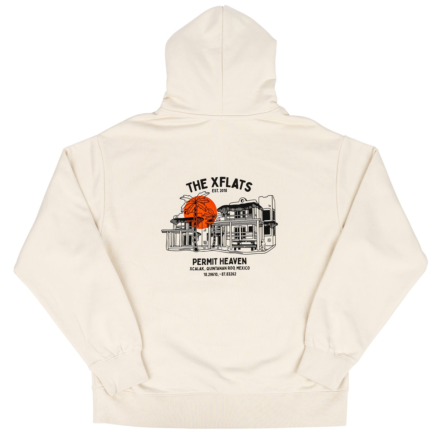 Permit Heaven Lodge Hoodie - Ecru