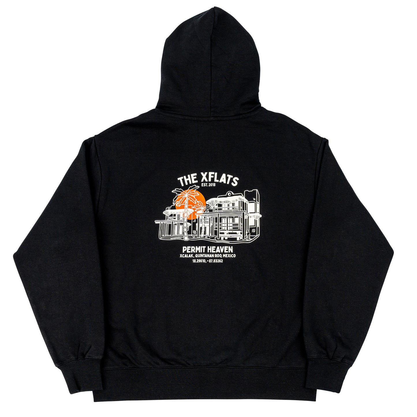 Permit Heaven Lodge Hoodie - Black