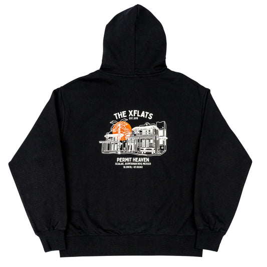Permit Heaven Lodge Hoodie - Black