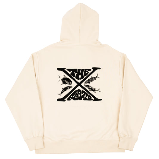 X Hoodie - Ecru