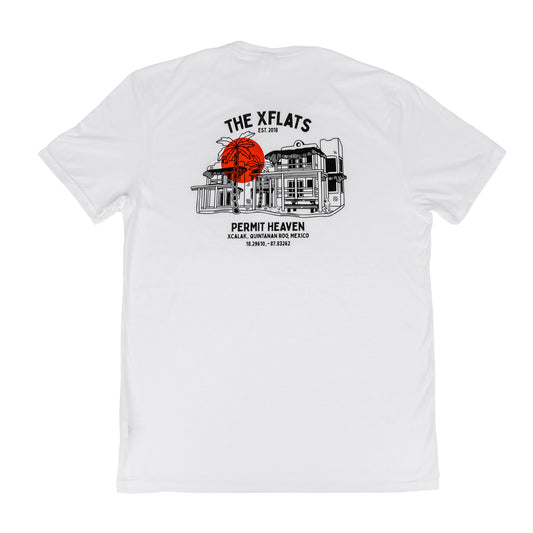 Permit Heaven Lodge Tee - Bright White